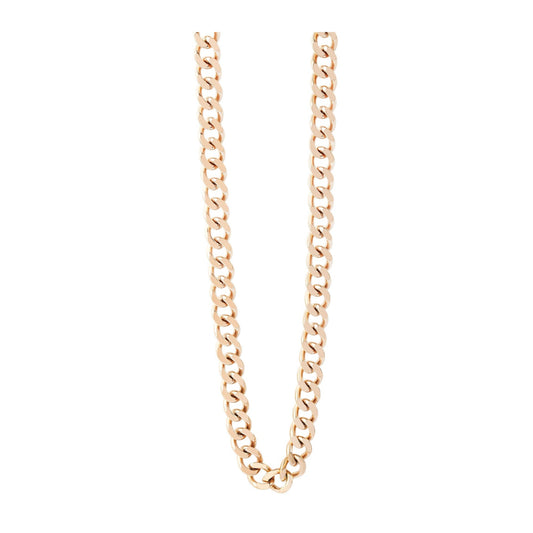 Unisex Halskette – Panzerkette aus Edelstahl 43 cm