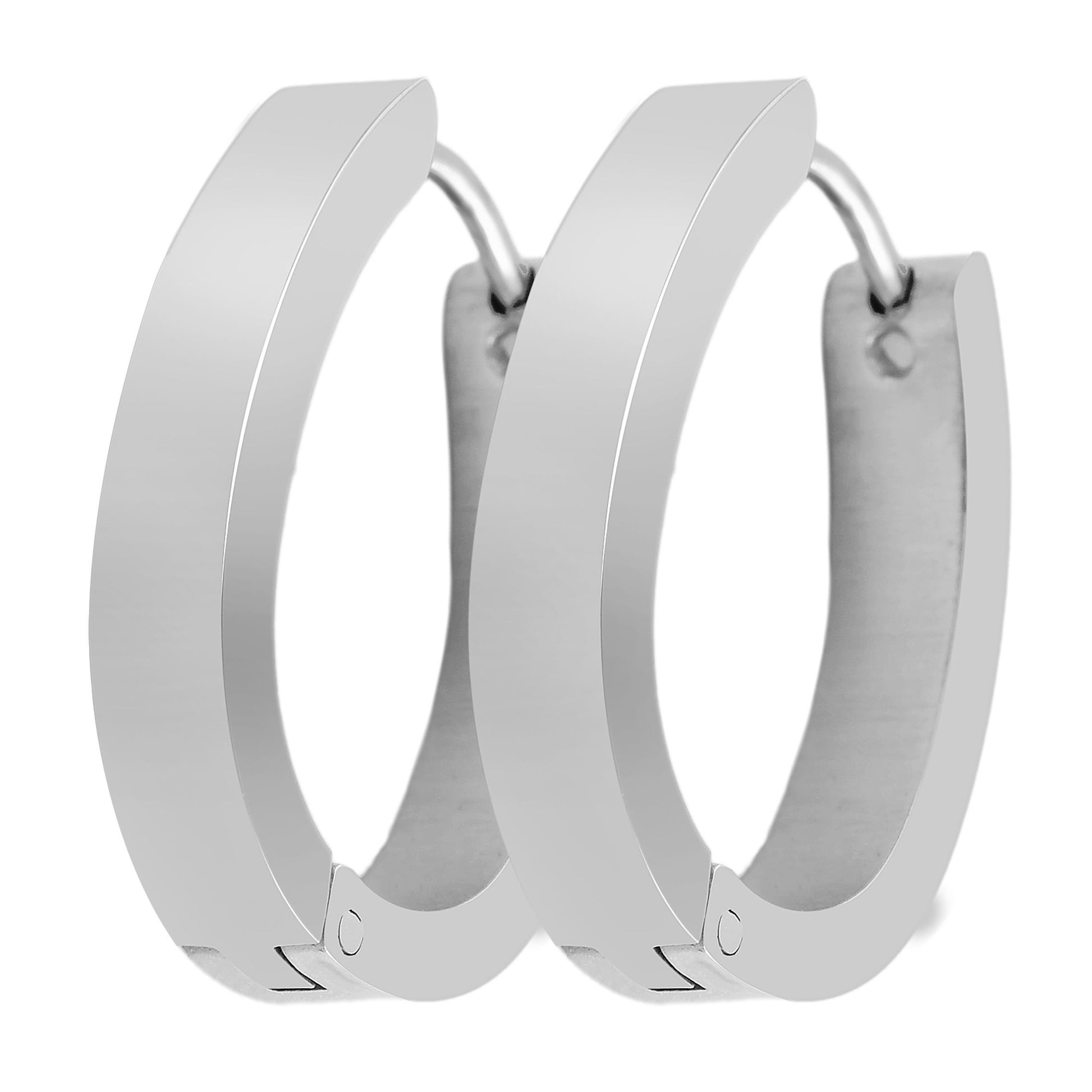 Damen Ohrringe – Creole aus Edelstahl