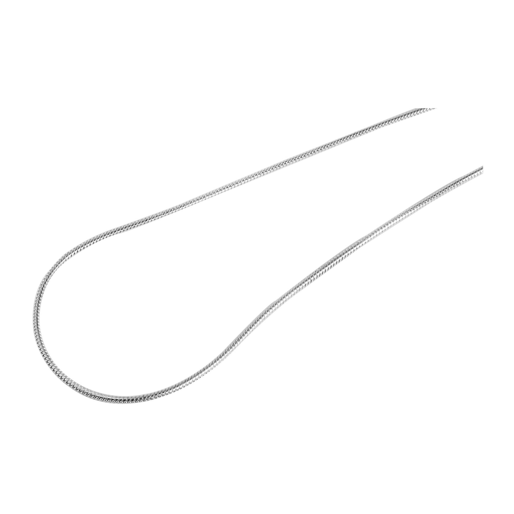 Unisex Halskette – Schlangenkette aus Edelstahl 50 cm