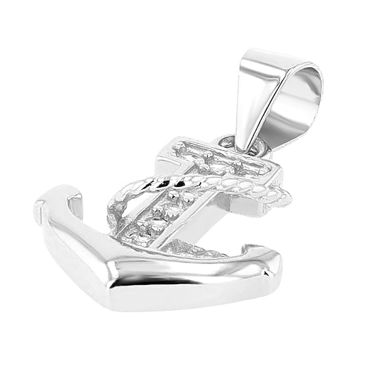 Damen Anhänger aus 925 Silber mit Zirkonia