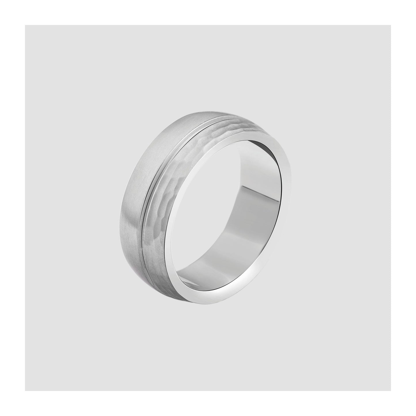 Herren Ring aus Edelstahl