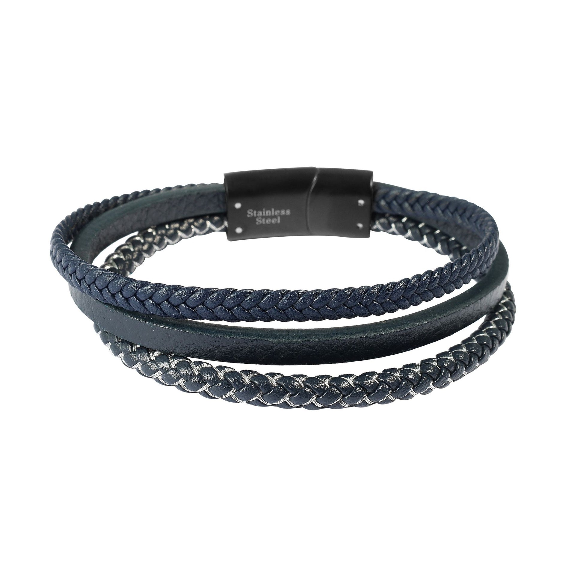 Herren Armband – Lederarmband aus Leder 19 cm