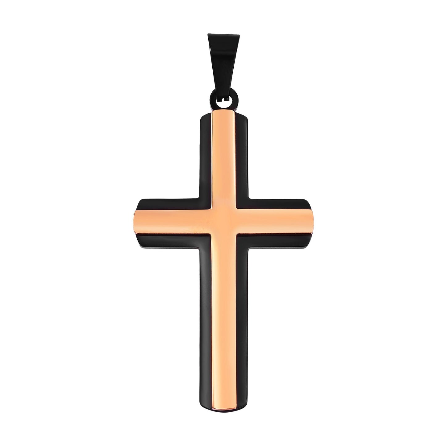 Damen Anhänger – Kreuz Kreuzanhänger aus Edelstahl