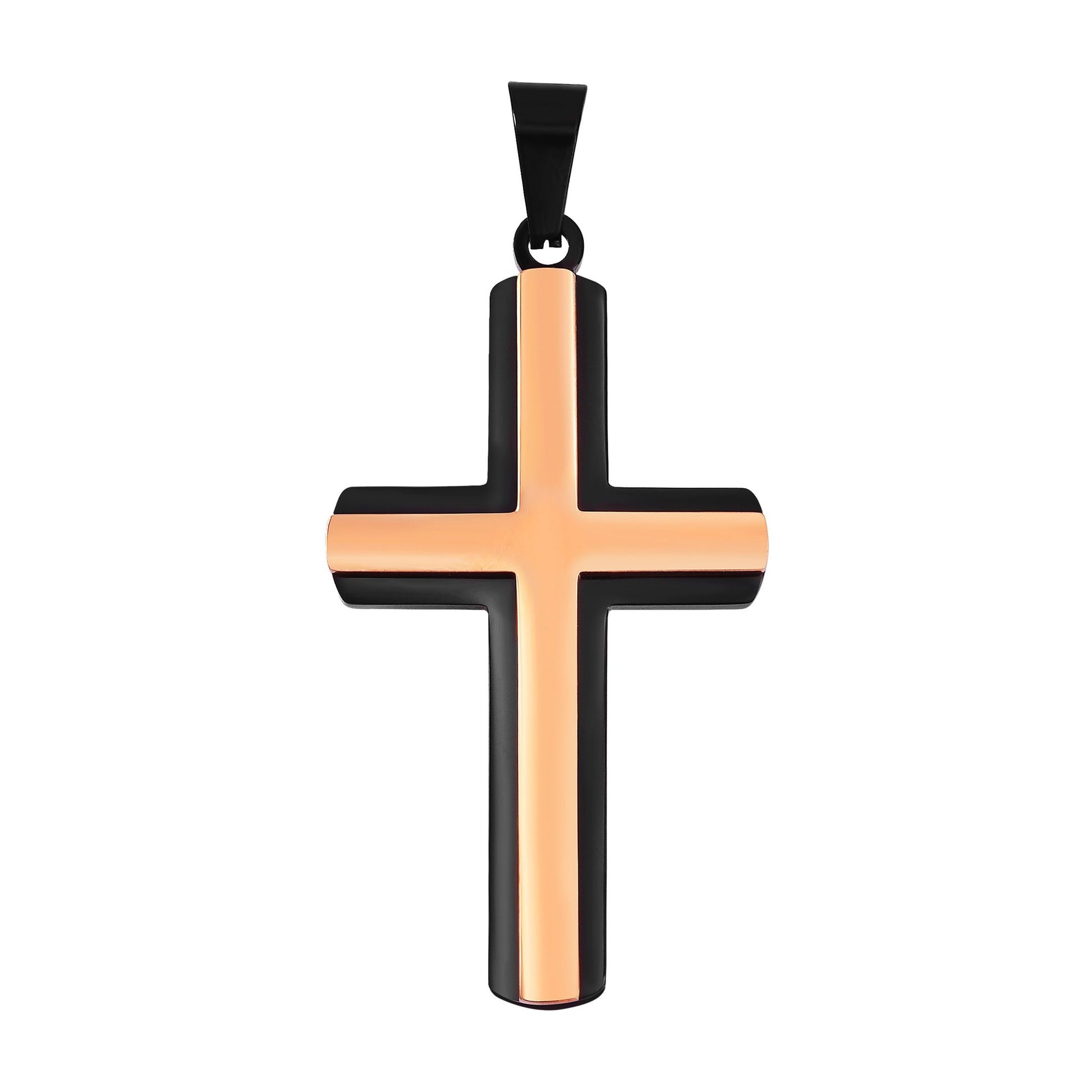 Damen Anhänger – Kreuz Kreuzanhänger aus Edelstahl