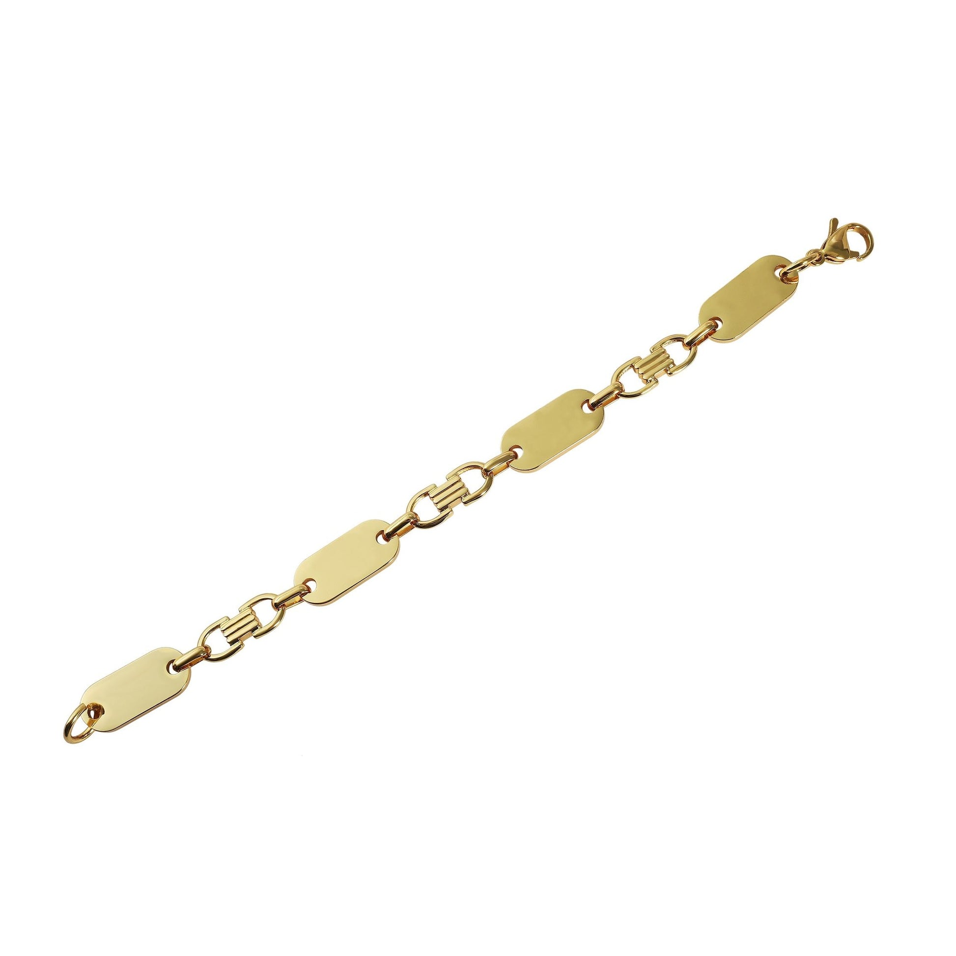Unisex Armband aus Edelstahl 21 cm