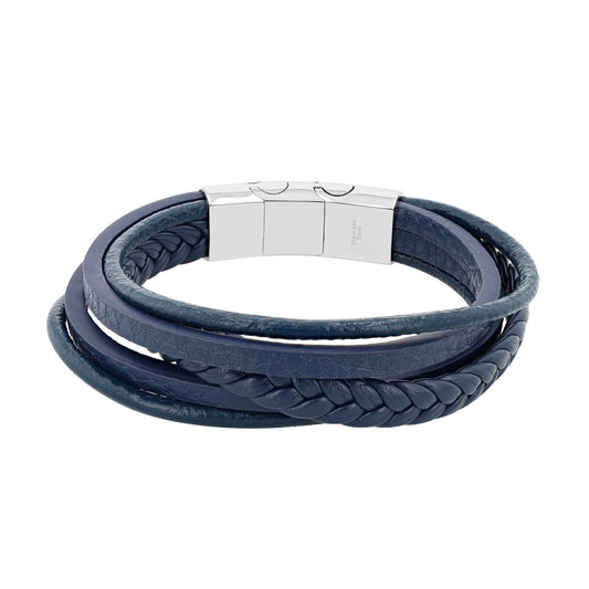 Herren Armband – Lederarmband aus Leder 21 cm