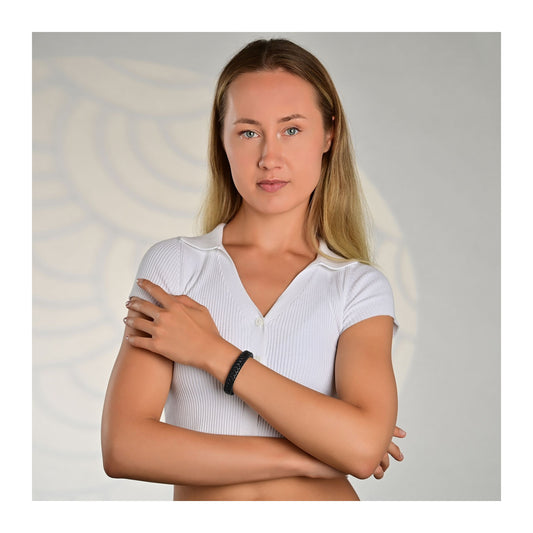 Unisex Armband aus Leder 22 cm
