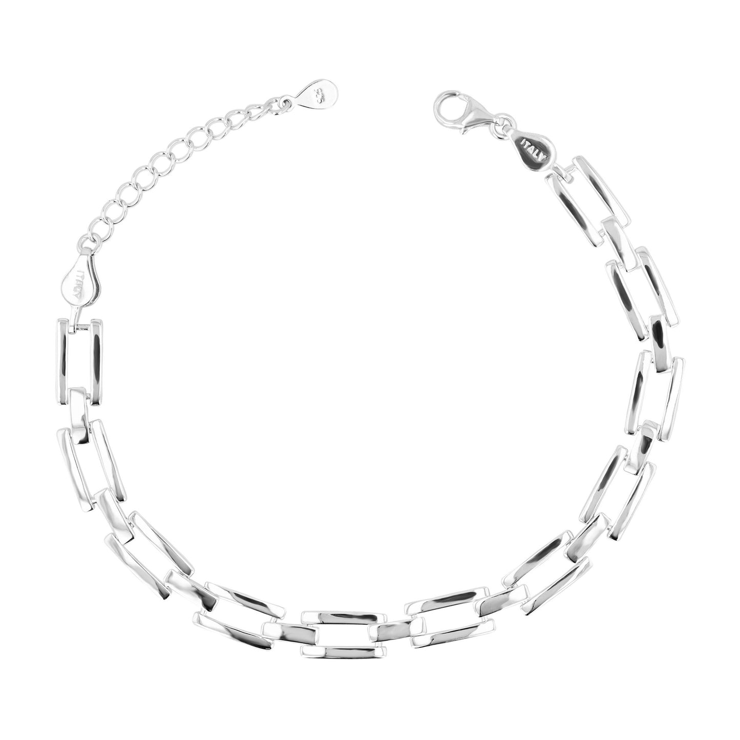 Damen Armband aus 925 Silber 18+3 cm