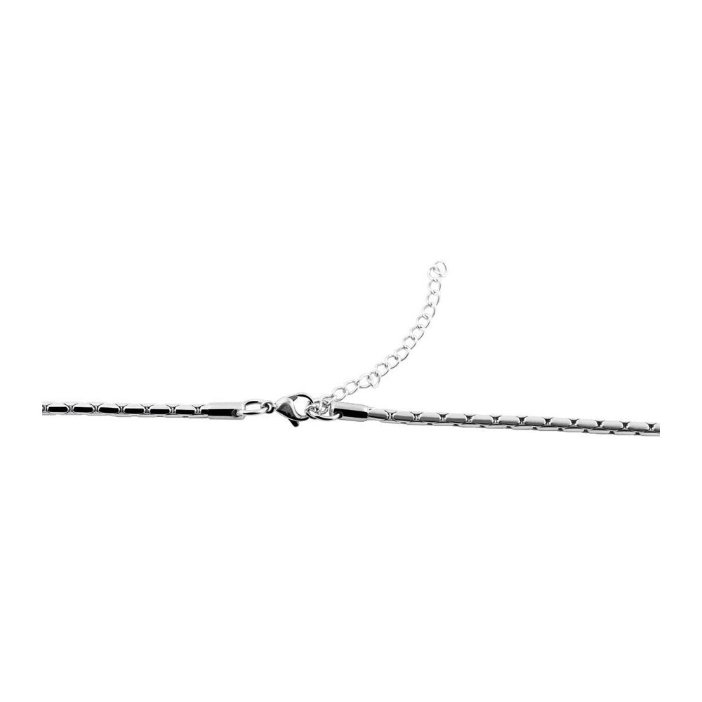Damen Halskette – Schlangenkette aus Edelstahl 70+5