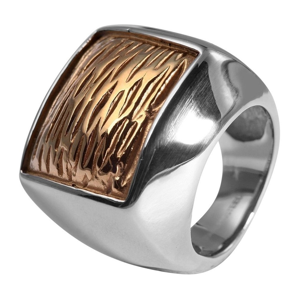 Damen Ring aus Edelstahl