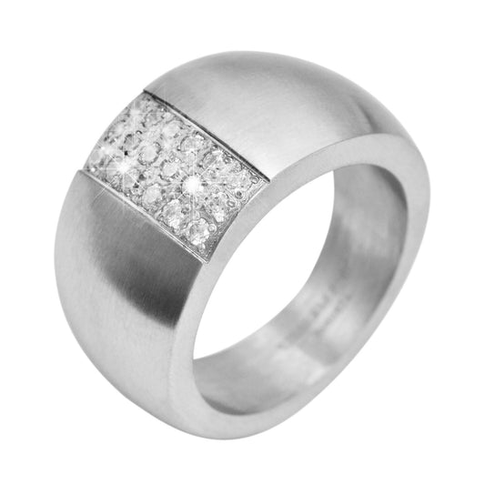 Damen Ring aus Edelstahl