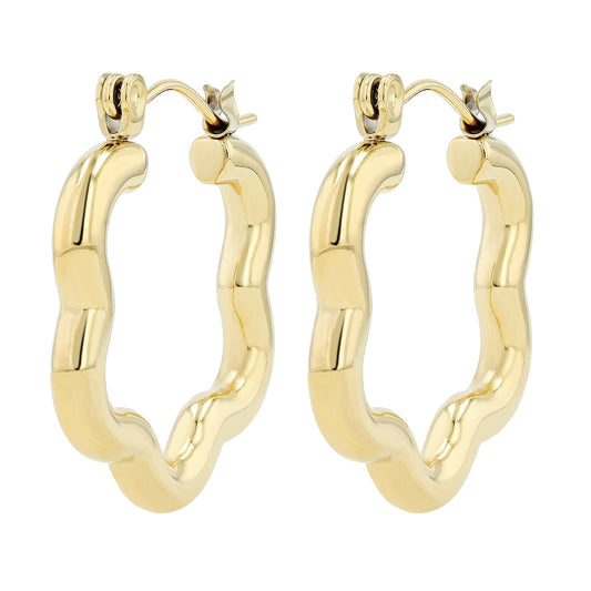 Damen Ohrringe – Creole aus Edelstahl