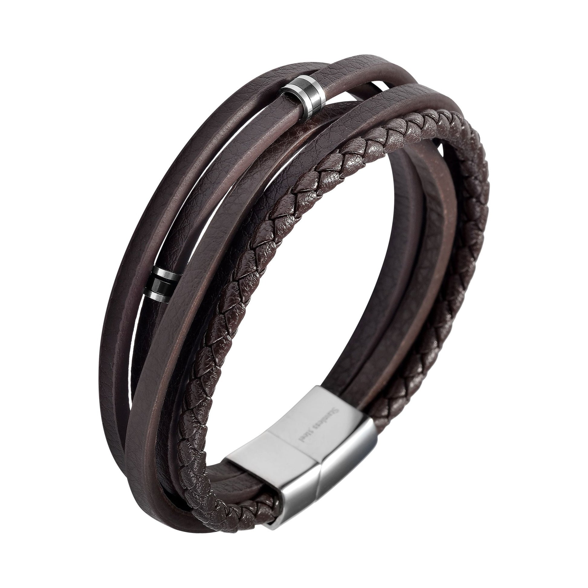 Unisex Armband – Lederarmband aus Leder 21 cm