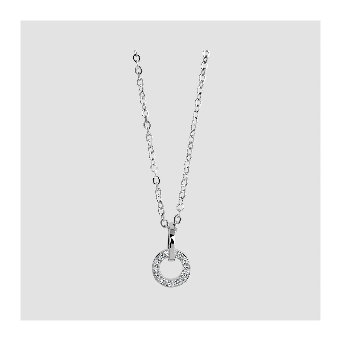 Damen Halskette mit Anhänger – aus 925 Silber