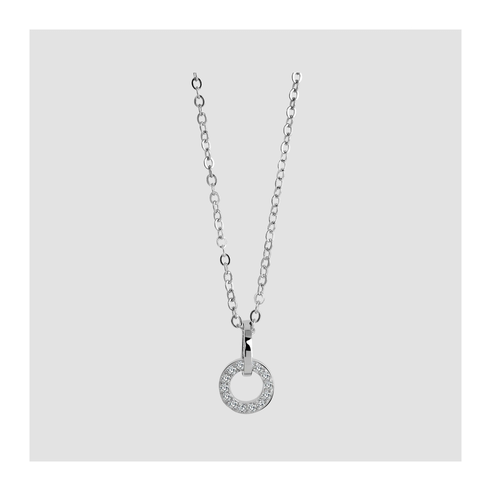 Damen Halskette mit Anhänger – aus 925 Silber
