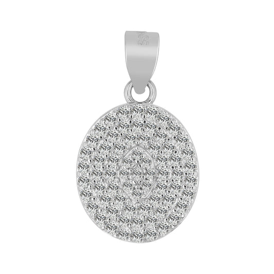 Damen Anhänger aus 925 Silber mit Zirkonia