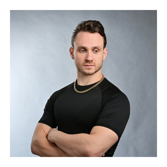 Unisex Halskette – Panzerkette aus Edelstahl 50 cm