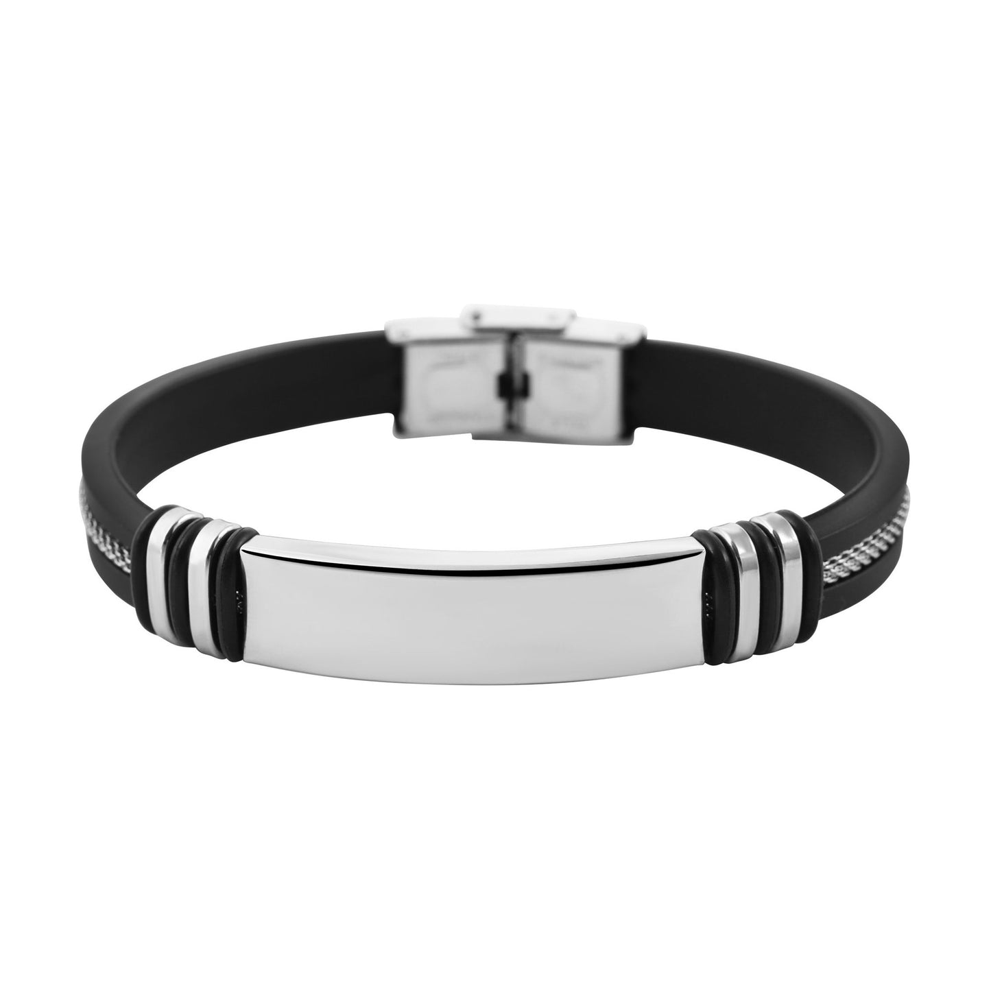 Unisex Armband – Silikonarmband aus Silikon 20,5 cm
