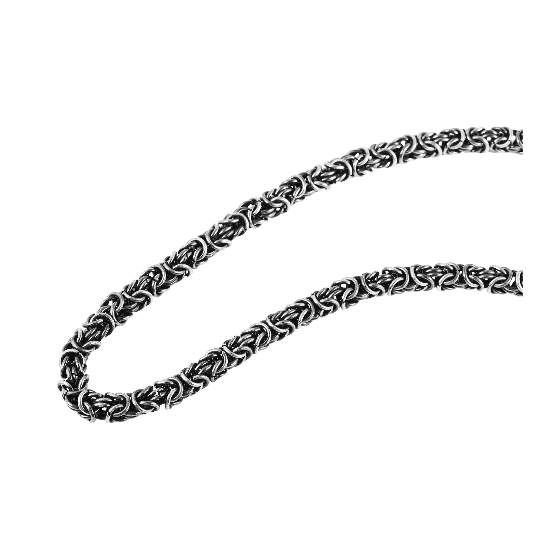 Herren Halskette – Königskette aus Edelstahl 50 cm