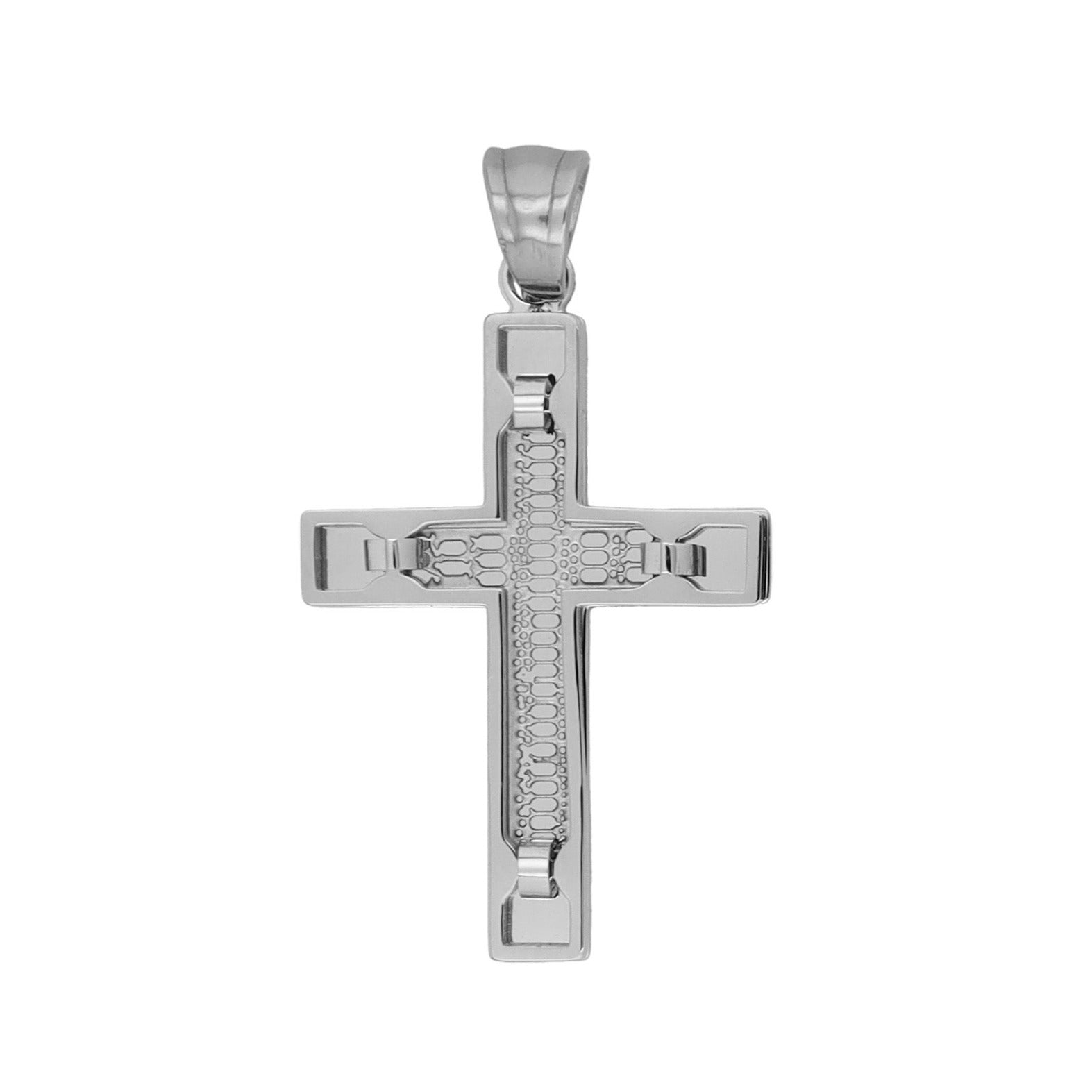 Unisex Anhänger – Kreuz Kreuzanhänger aus Edelstahl