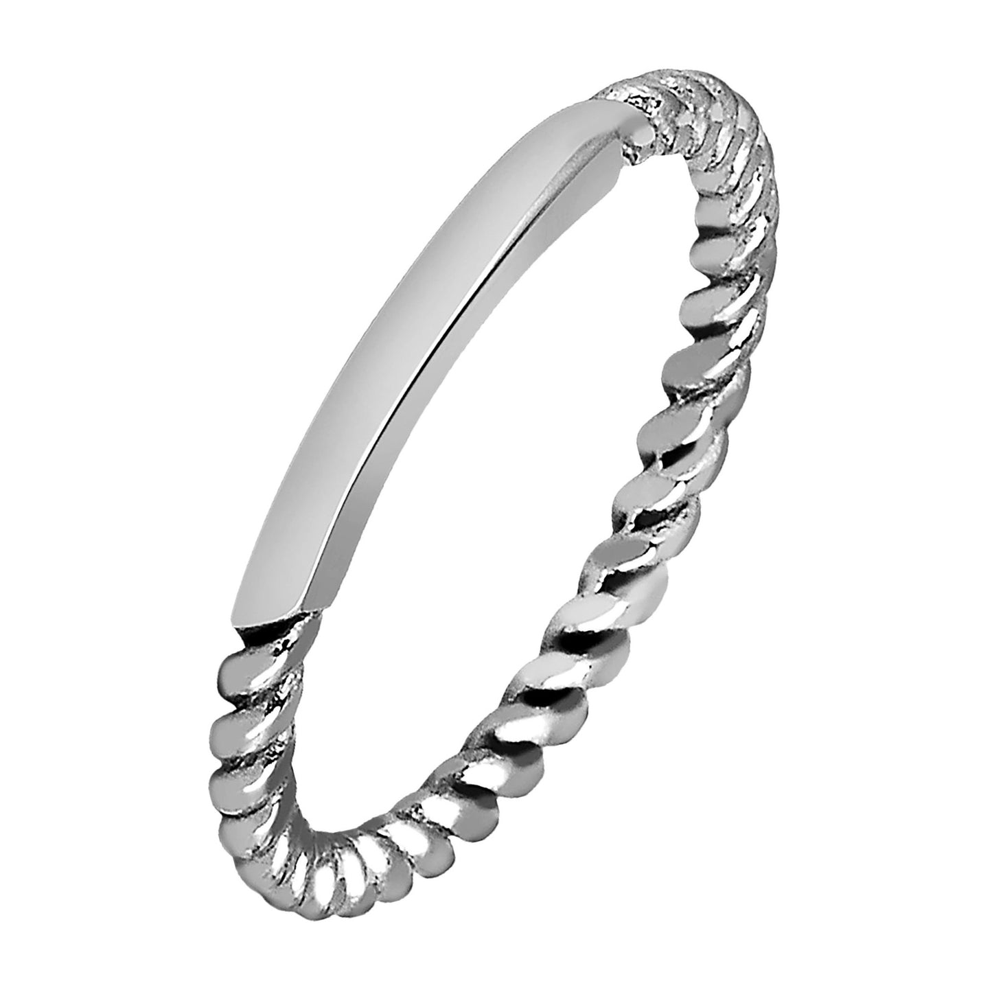 Damen Ring aus Edelstahl