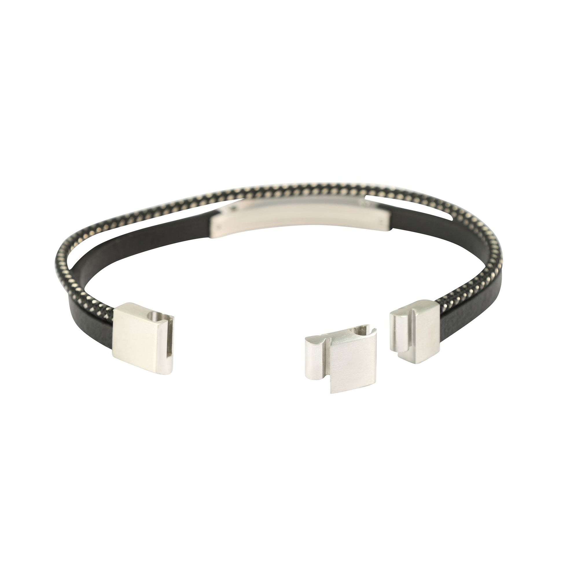 Herren Armband – Lederarmband aus Leder 21 cm