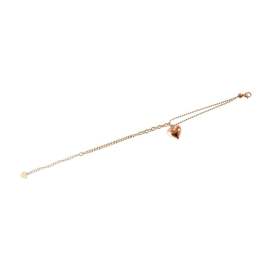 Damen Armband – Herz aus Edelstahl 17 cm