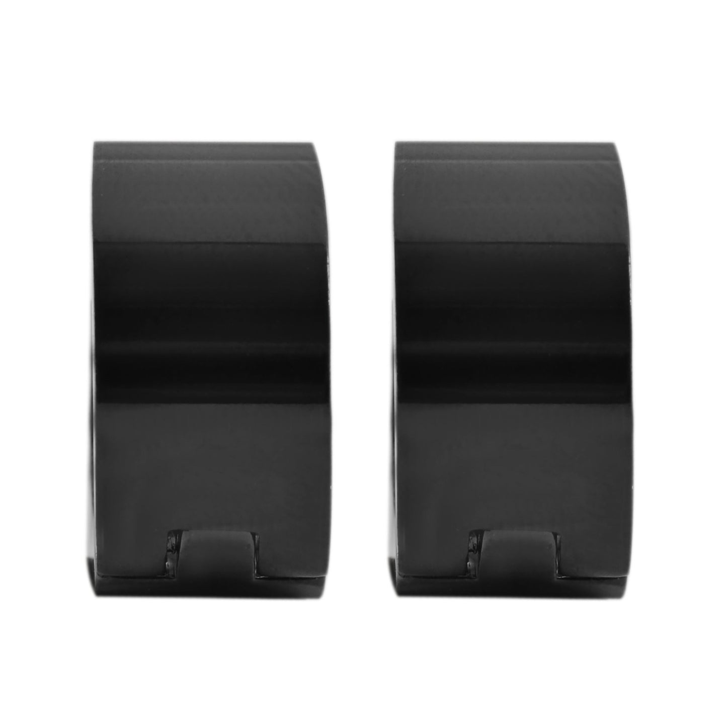 Unisex Ohrringe – Klappcreole aus Edelstahl