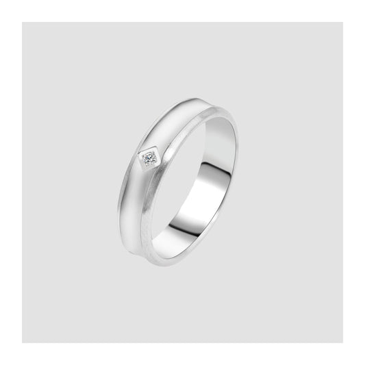 Damen Ring aus Edelstahl