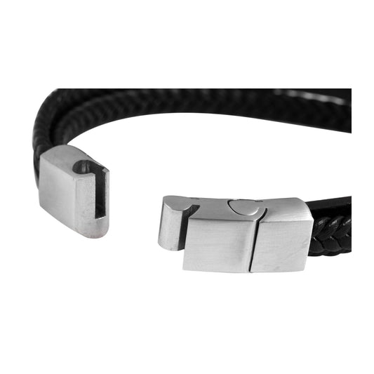 Unisex Armband – Textilarmband aus Leder 23 cm