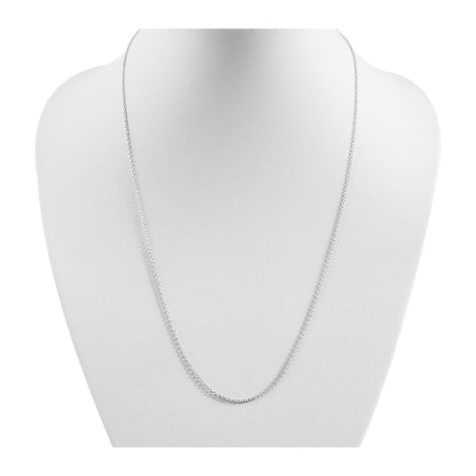 Unisex Halskette aus 925 Silber 42+3