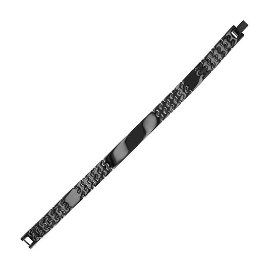 Unisex Armband – Gliederarmband aus Edelstahl 20 cm