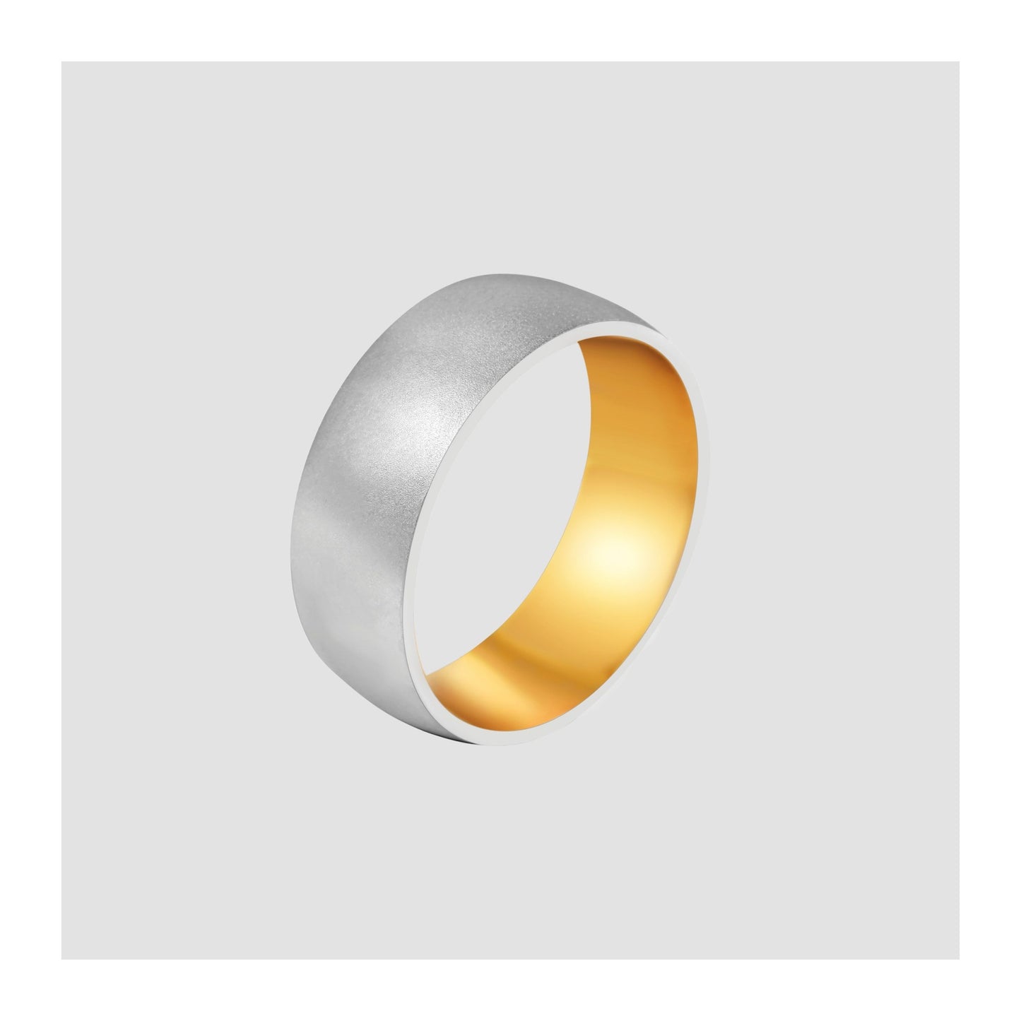 Herren Ring aus Edelstahl