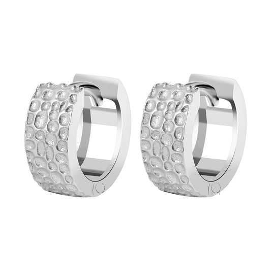 Damen Ohrringe – Klappcreole aus 925 Silber