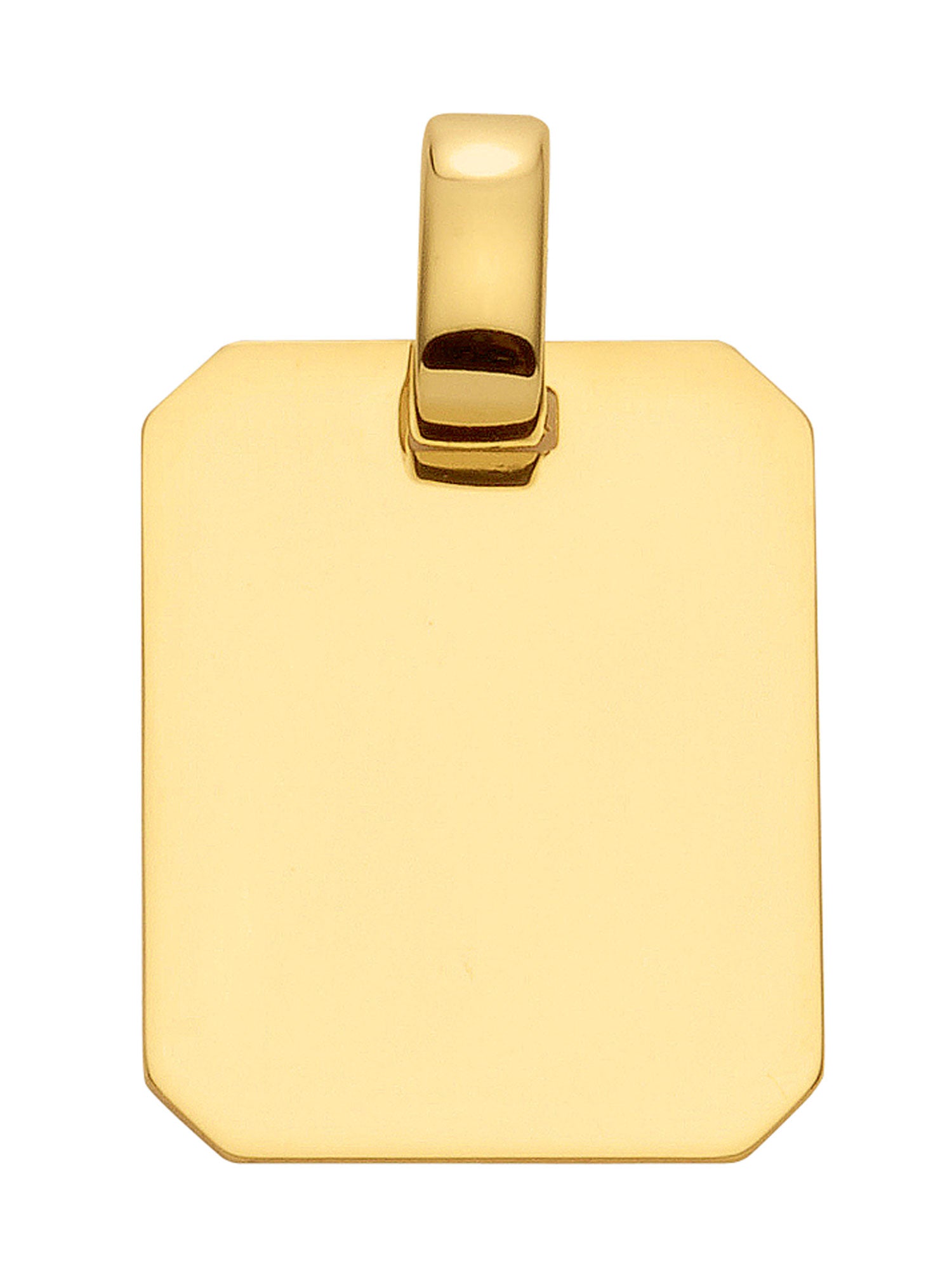 Adelia´s 333 Gold Gravurplatte Anhänger