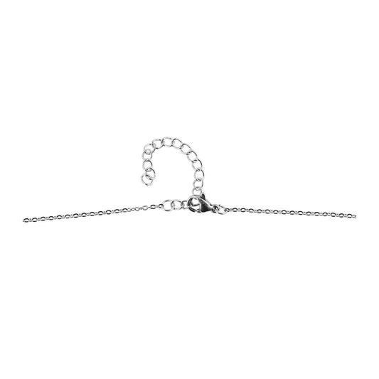 Damen Halskette – Ankerkette aus Edelstahl 43 cm