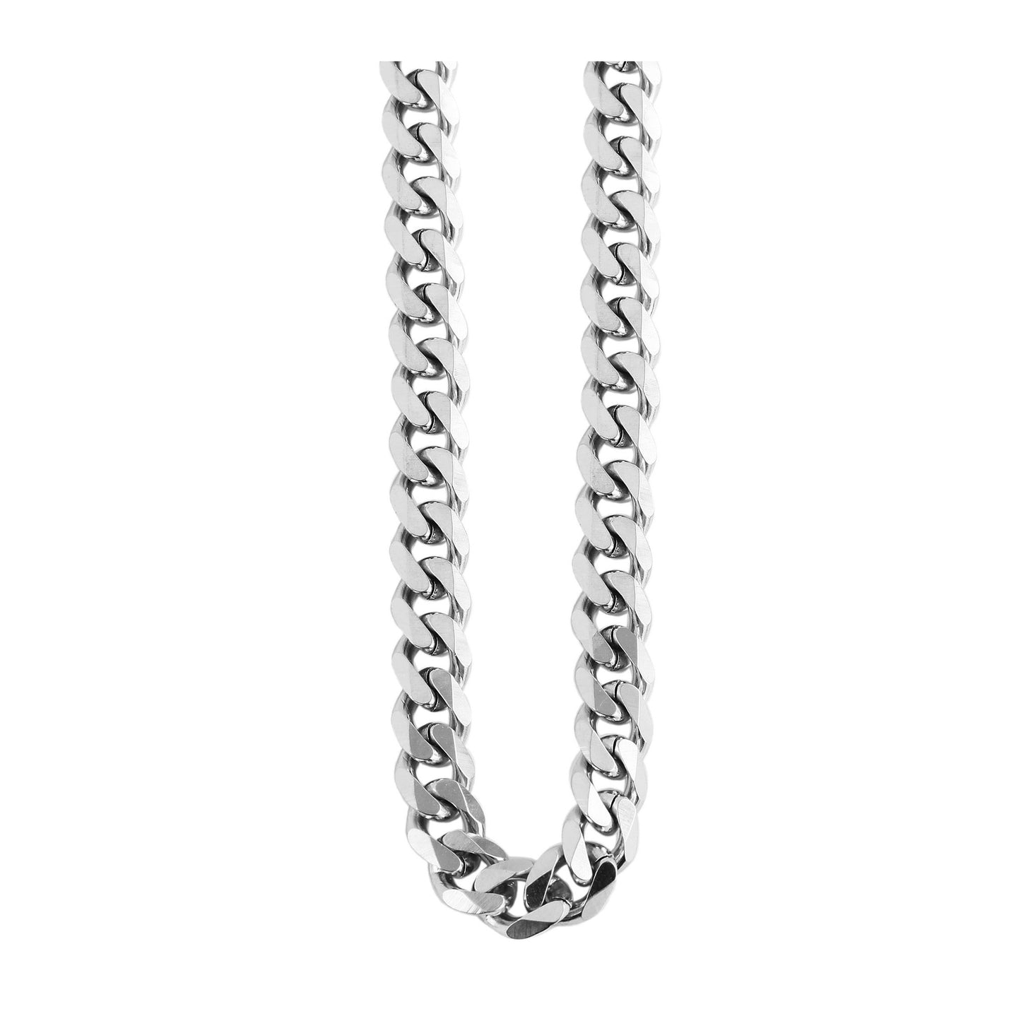 Unisex Halskette – Panzerkette aus Edelstahl 80 cm