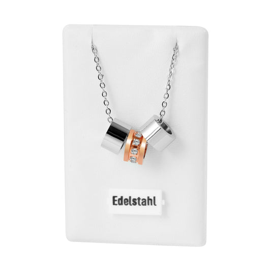 Damen Halskette mit Anhänger – aus Edelstahl