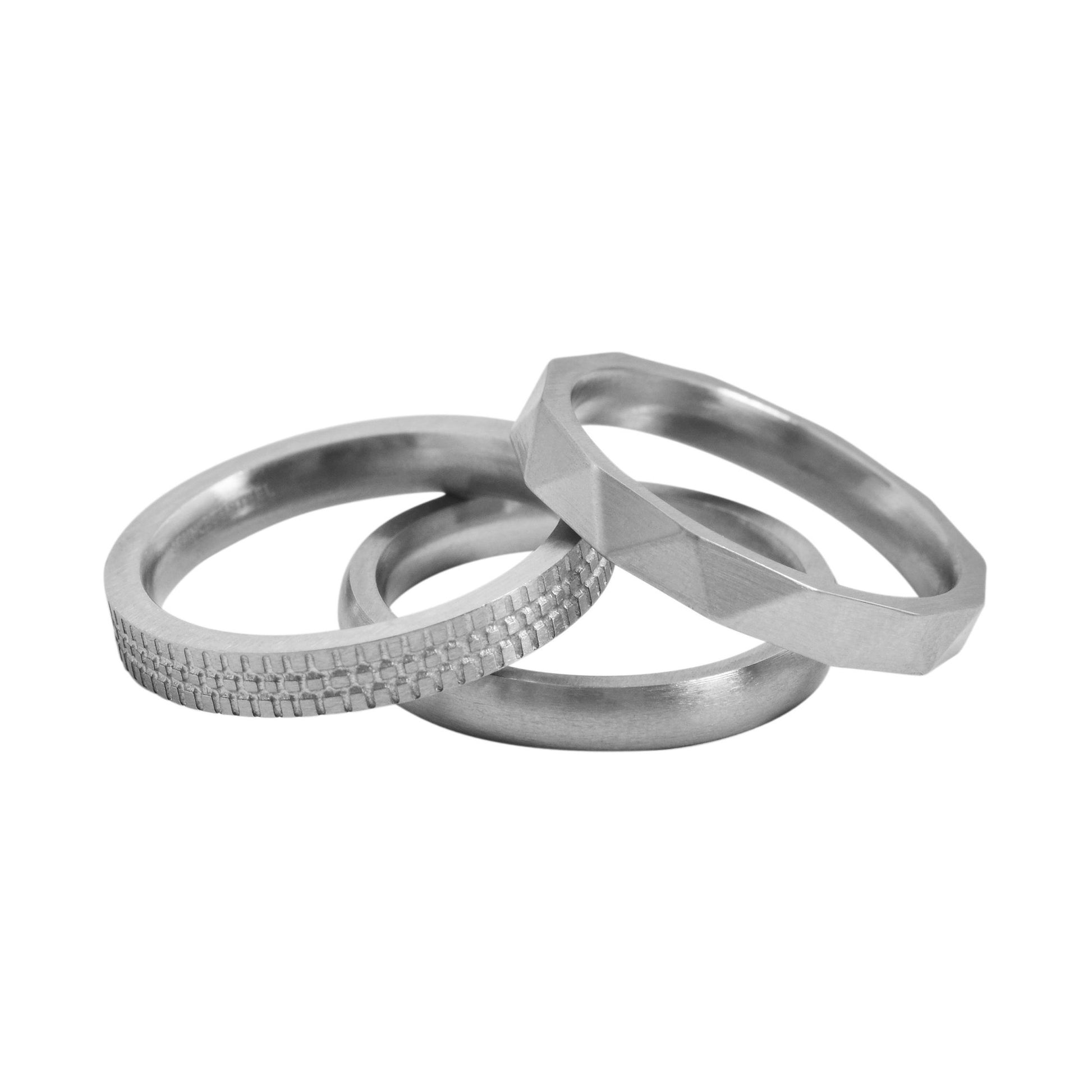 Damen Ring aus Edelstahl