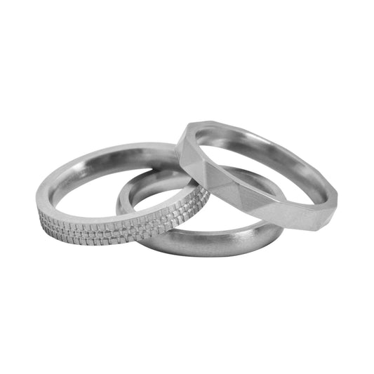 Damen Ring aus Edelstahl