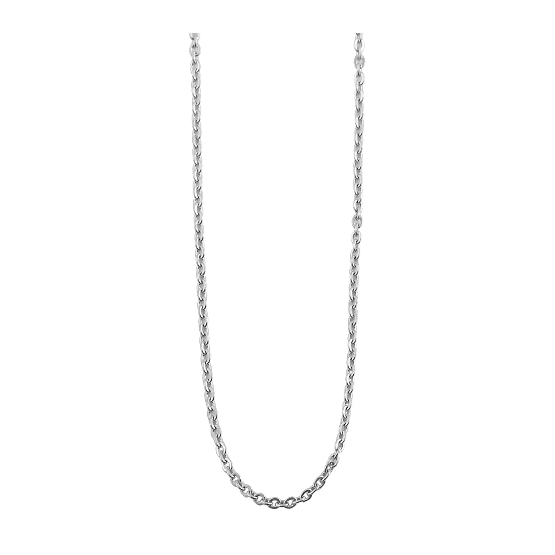 Unisex Halskette – Ankerkette aus Edelstahl 90 cm
