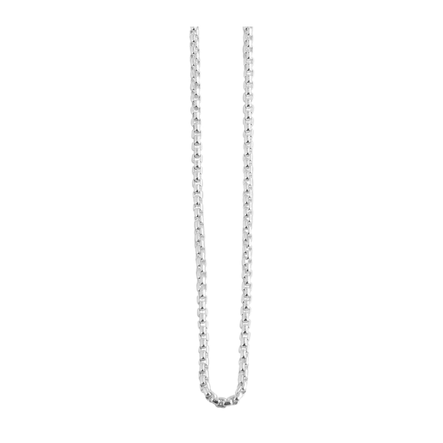 Unisex Halskette – Venezianerkette aus Edelstahl 55+5