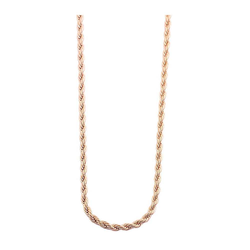 Unisex Halskette – Kordelkette aus Edelstahl