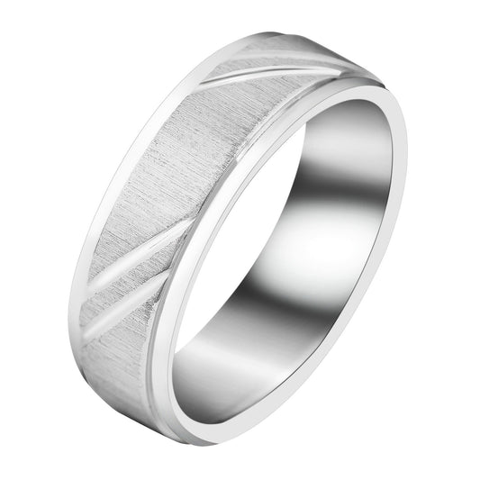 Herren Ring aus Edelstahl
