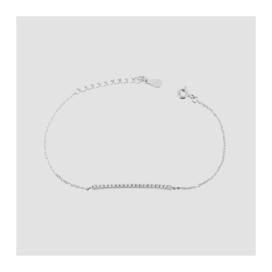 Damen Armband aus 925 Silber mit Zirkonia 16+3 cm