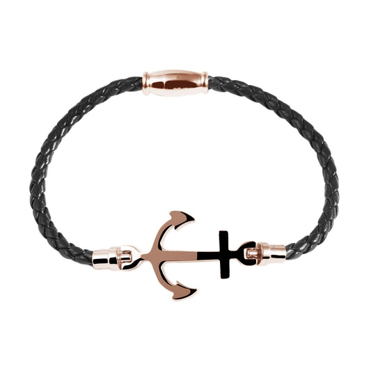 Damen Armband – Textilarmband aus Leder 18 cm