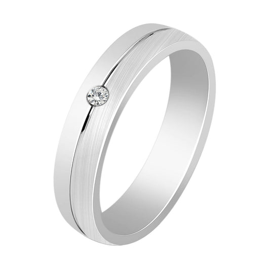 Damen Ring aus 925 Silber mit Zirkonia