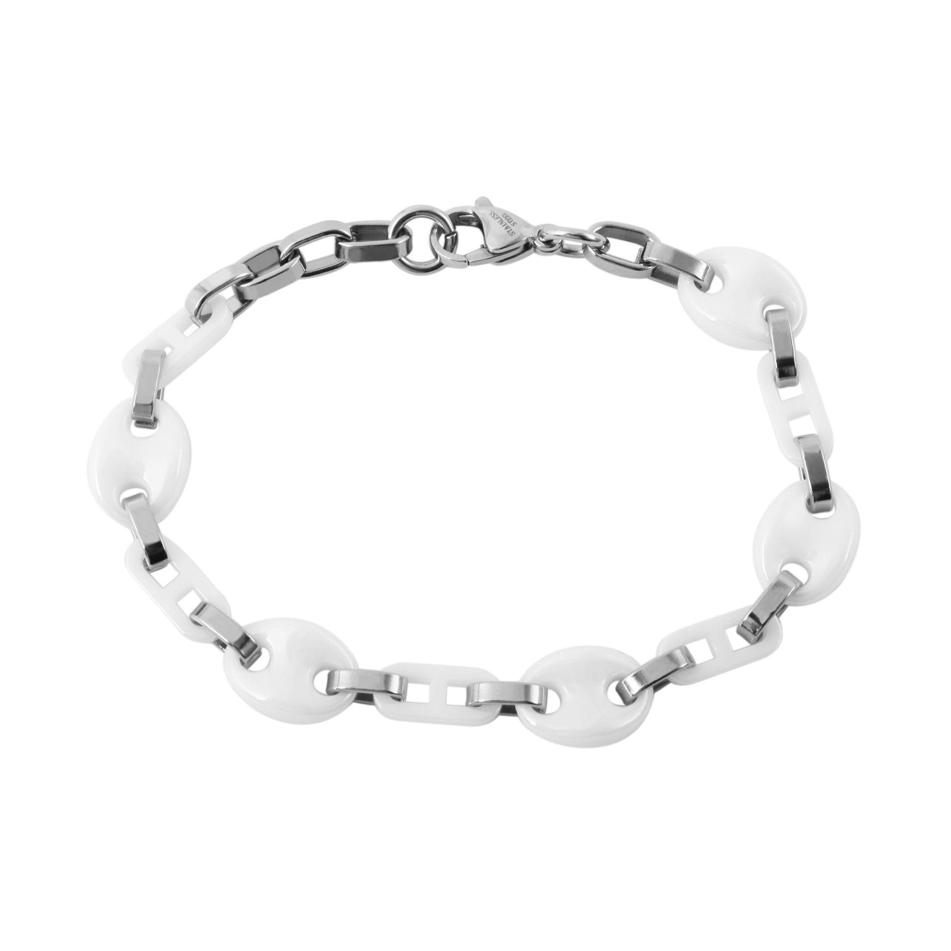 Damen Armband aus Edelstahl 21 cm