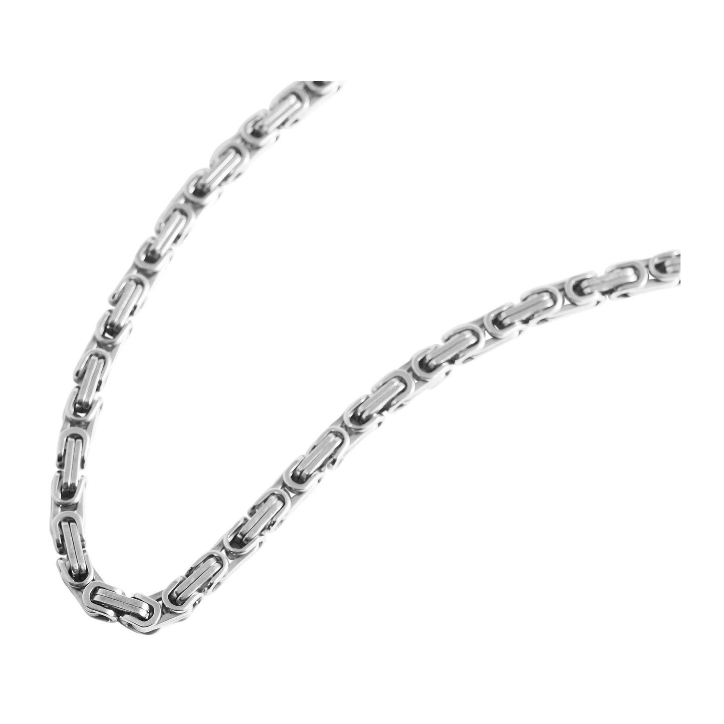 Unisex Halskette – Königskette aus Edelstahl 60 cm