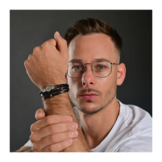 Herren Anhänger – Gravuranhänger aus Leder